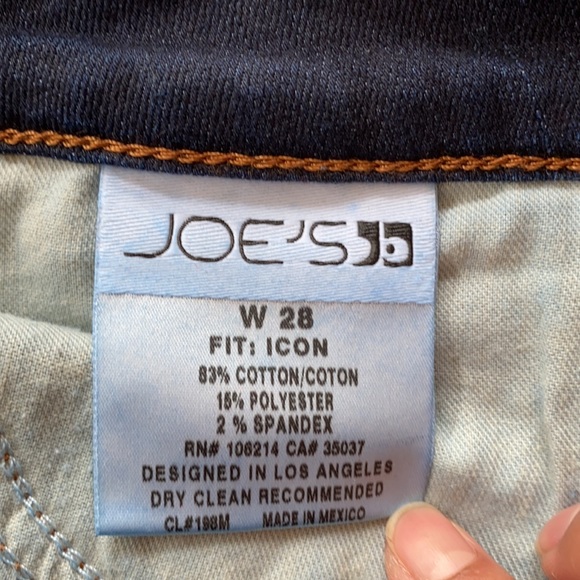 Joe’s Dark Wash Lisa Icon Bootcut Jeans Size 28 - Picture 11 of 13